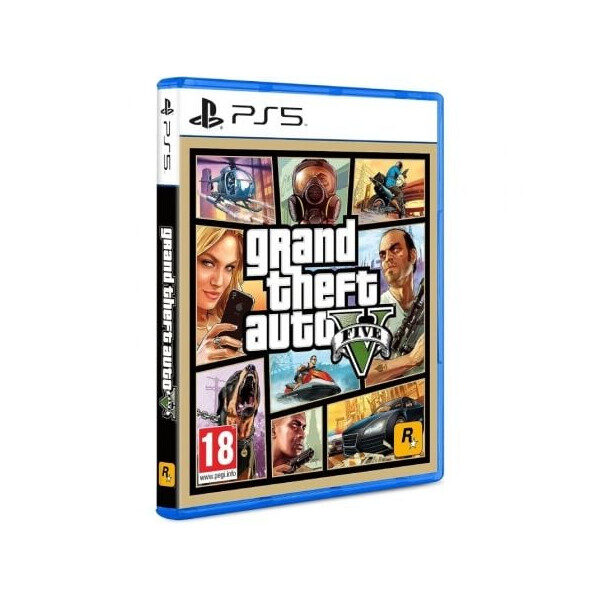 Juego para consola sony ps5 grand theft auto v