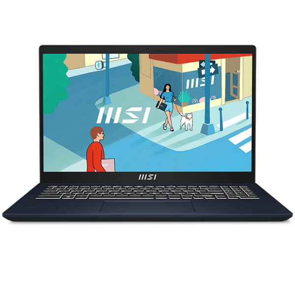 MSI MODERN 15.6" AMD Ryzen 5 16GB RAM 512GB B7M-059XES azul