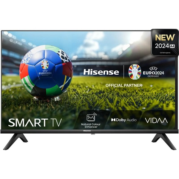 Smart TV HISENSE 32" QLED 4K UHD 32A4N negro