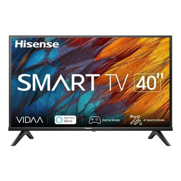 Smart TV HISENSE 40" LED FHD 40A4K negro