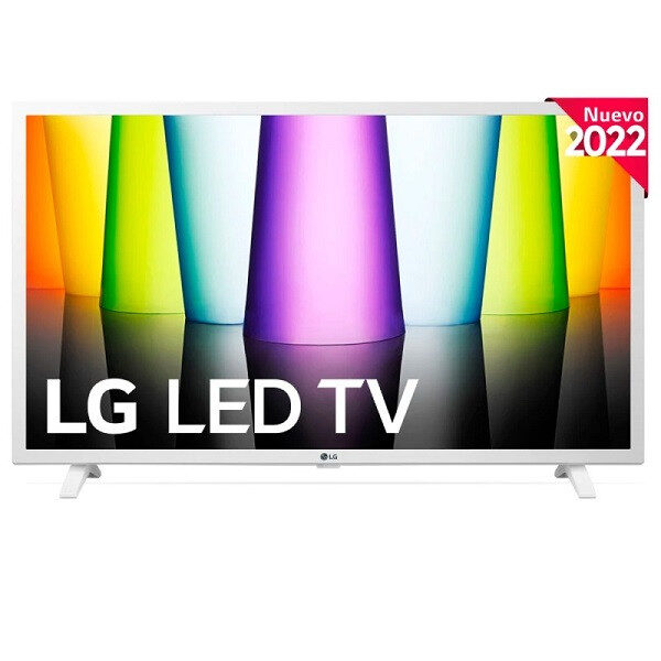 Smart TV LG 32" LED FHD 4K 32LQ63806LC blanco